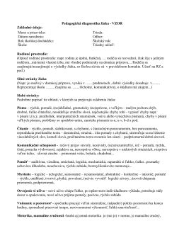 Individuálny vzdelávací program pre žiakov so špeciálnymi potrebami