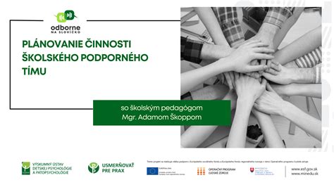 Schéma spolupráce v rámci školského podporného tímu
