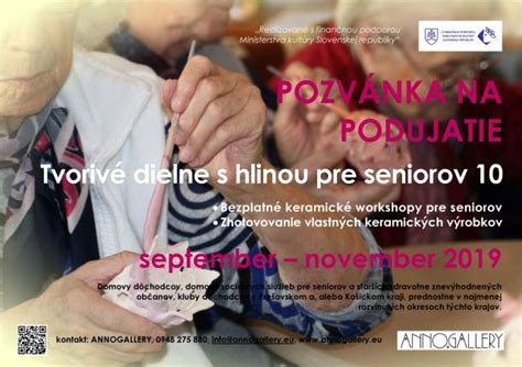 Seniori na tvorivej dielni s hlinou