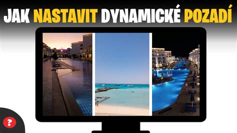 Dynamické efekty na mobilnom pozadí