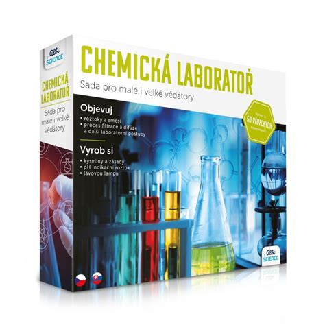 Školská laboratórium s chemikáliami
