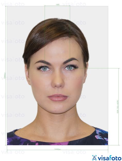 Príklad správnej fotografie pre preukaz