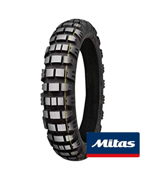 Mitas E-09 Dakar s označením žltým pásom