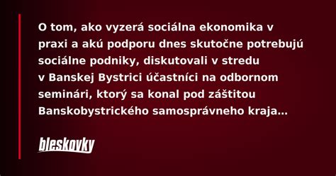 Výhody obecných sociálnych podnikov