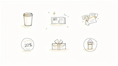 Ikony znázorňujúce zľavy