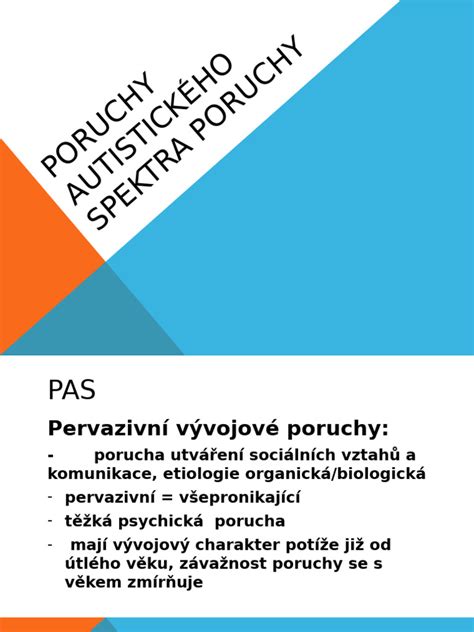 Schéma porúch autistického spektra