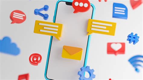 Mobilný telefón s ikonami sociálnych sietí