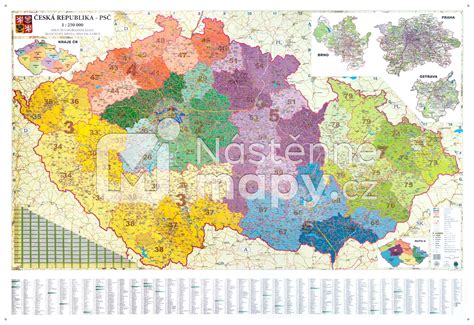 Mapa obce Klížska Nemá s vyznačenými PSČ 94620 a 94619