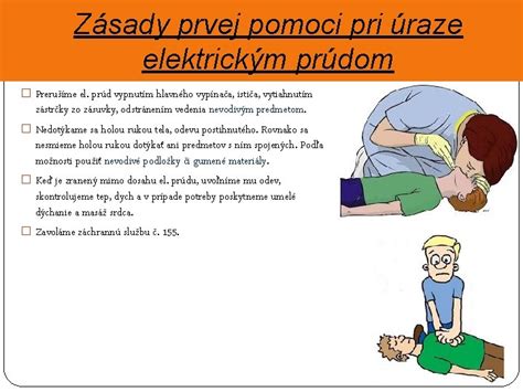 Druhy úrazov elektrickým prúdom