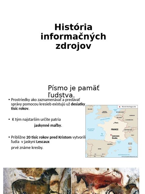 Ilustrácia rôznych informačných zdrojov PPA