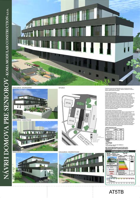 Návrh architektonického riešenia domova pre seniorov
