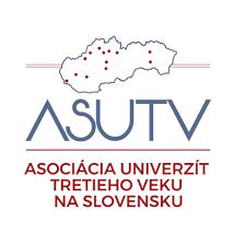 Mapa Slovenska s označenými Univerzitami tretieho veku