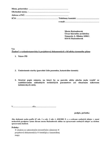 Vzor osvedčenia o zápise SHR