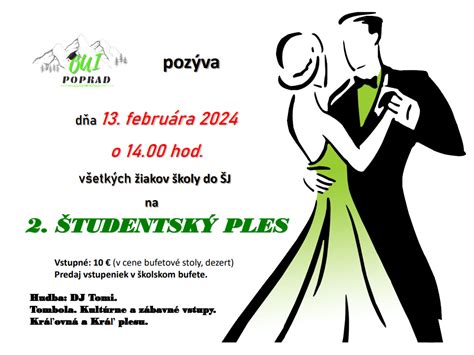 Študentský ples v Kultúrnom dome Ružomberok