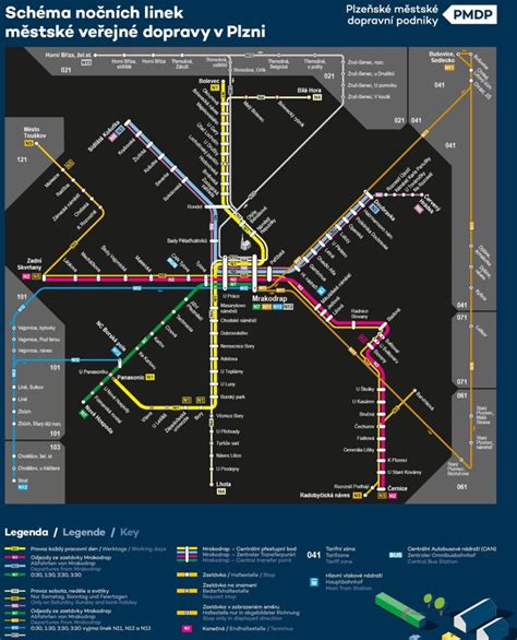 Mapa viedenskej MHD