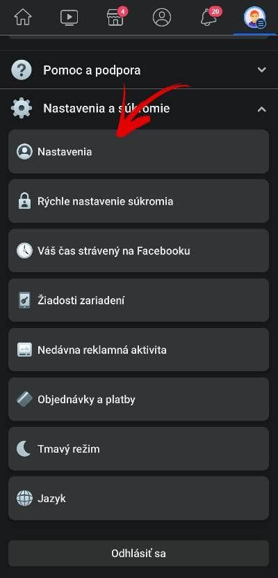 Ikona zvončeka pre upozornenia na Facebooku
