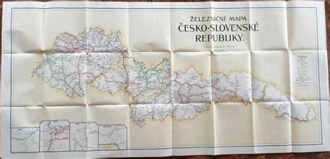 Mapa Slovenskej a Českej republiky