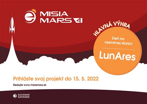 Logo súťaže Misia Mars