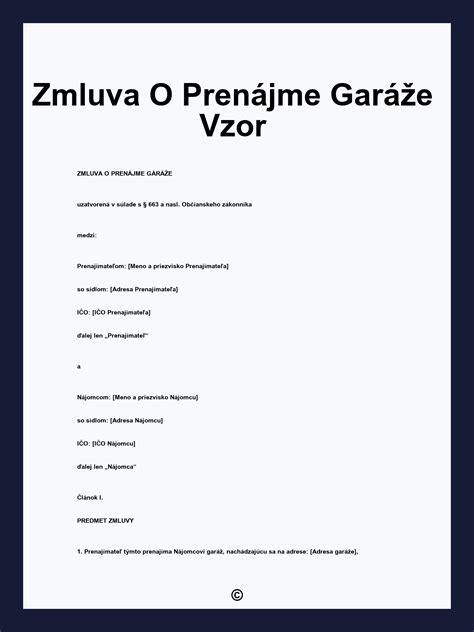 Lízingová zmluva a finančný prenájom vozidla