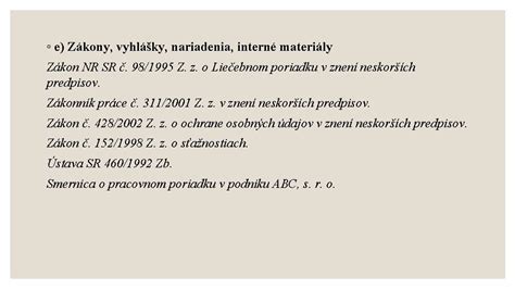 Zákony a vyhlášky upravujúce príspevky z úradov práce