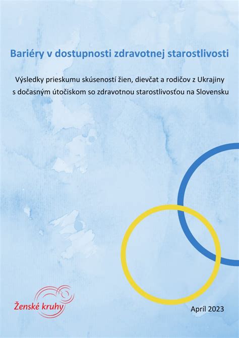 Infografika: Bariéry utečeniek z Ukrajiny v zdravotnej starostlivosti na Slovensku