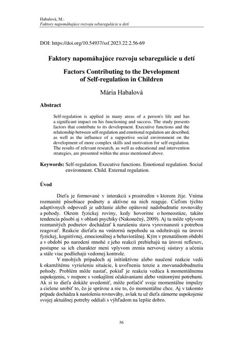Faktory prispievajúce k rozvoju cervikálnej myelopatie