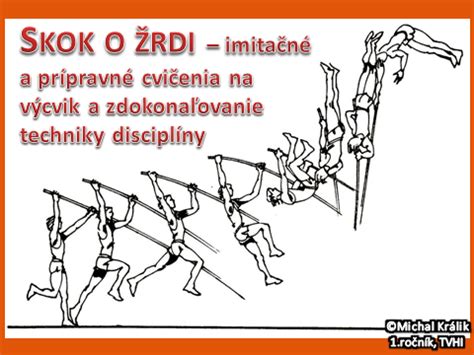 Infografika zobrazujúca atletické disciplíny - skok o žrdi a skok do výšky.