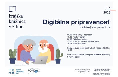 Infografika o digitálnej gramotnosti seniorov na Slovensku