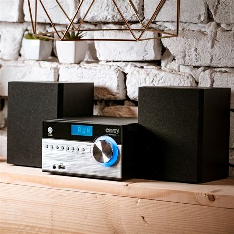 Hi-Fi systém s USB vstupom a veľkými tlačidlami