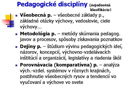 Definícia sociálnej pedagogiky a jej ciele