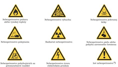 Príklady zakázaných evidenčných značiek