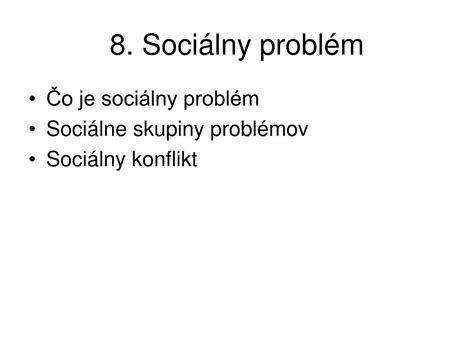 Grafický prehľad pojmov sociálny problém, konflikt a diagnóza
