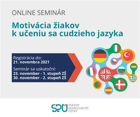 Motivácia seniorov pre štúdium jazykov