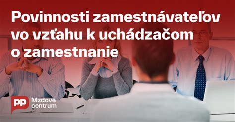 Povinnosti zamestnávateľov voči ZTP