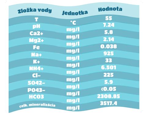 Chemické zloženie bojnickej termálnej vody
