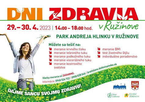 Dni zdravia v Dennom penzióne