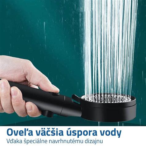 Sprchová hlavica so systémom filtrácie
