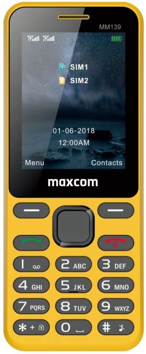 Maxcom MM28D telefón