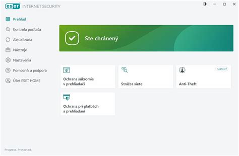 Prehľad funkcií ESET Internet Security