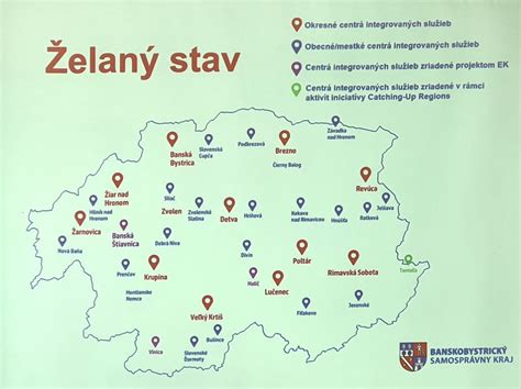 Mapa kontaktných miest sociálnych služieb v Prešove