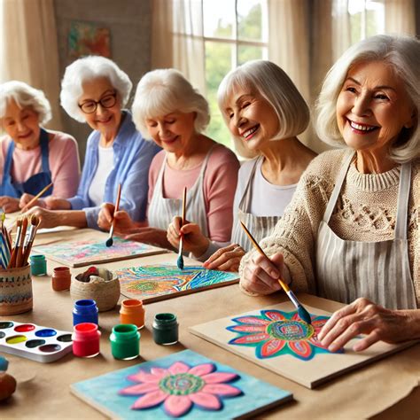 Seniori na záujmovej činnosti, arteterapia, muzikoterapia
