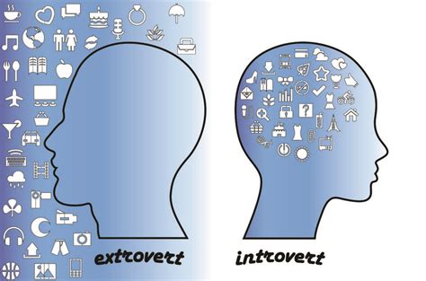 Rozdiel medzi introvertom a extrovertom (infografika)