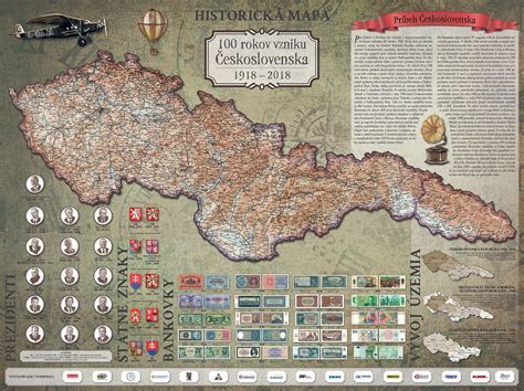 Historická mapa Slovenska z obdobia Štúrovcov