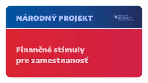 Schéma štruktúry národného projektu Finančné stimuly pre zamestnanosť