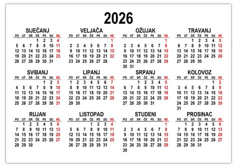 Ilustrácia kalendára s vyznačenými výplatnými termínmi