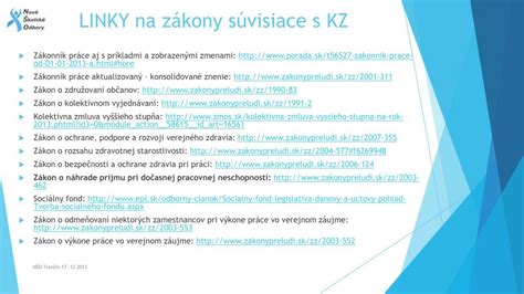 Zákonník práce a kolektívna zmluva
