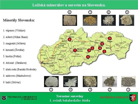 Ložiská nerastných surovín v Košickom kraji