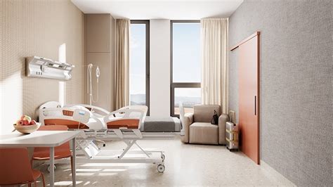 Fotografia interiéru hospicu - izba pacienta