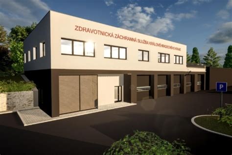 Vizualizácia novej stanice ZZS v Seredi