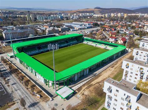 Futbal Tatran Aréna v Prešove
